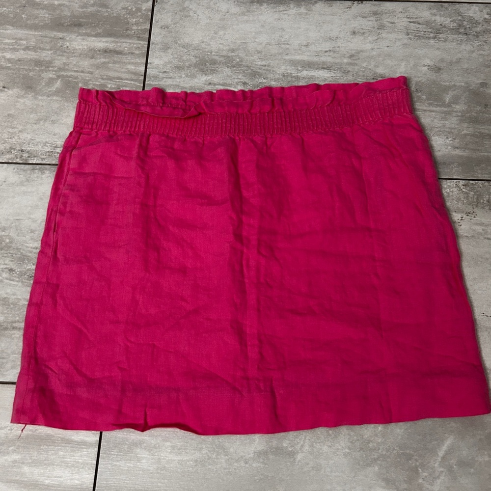 J crew skirt pink size 8
